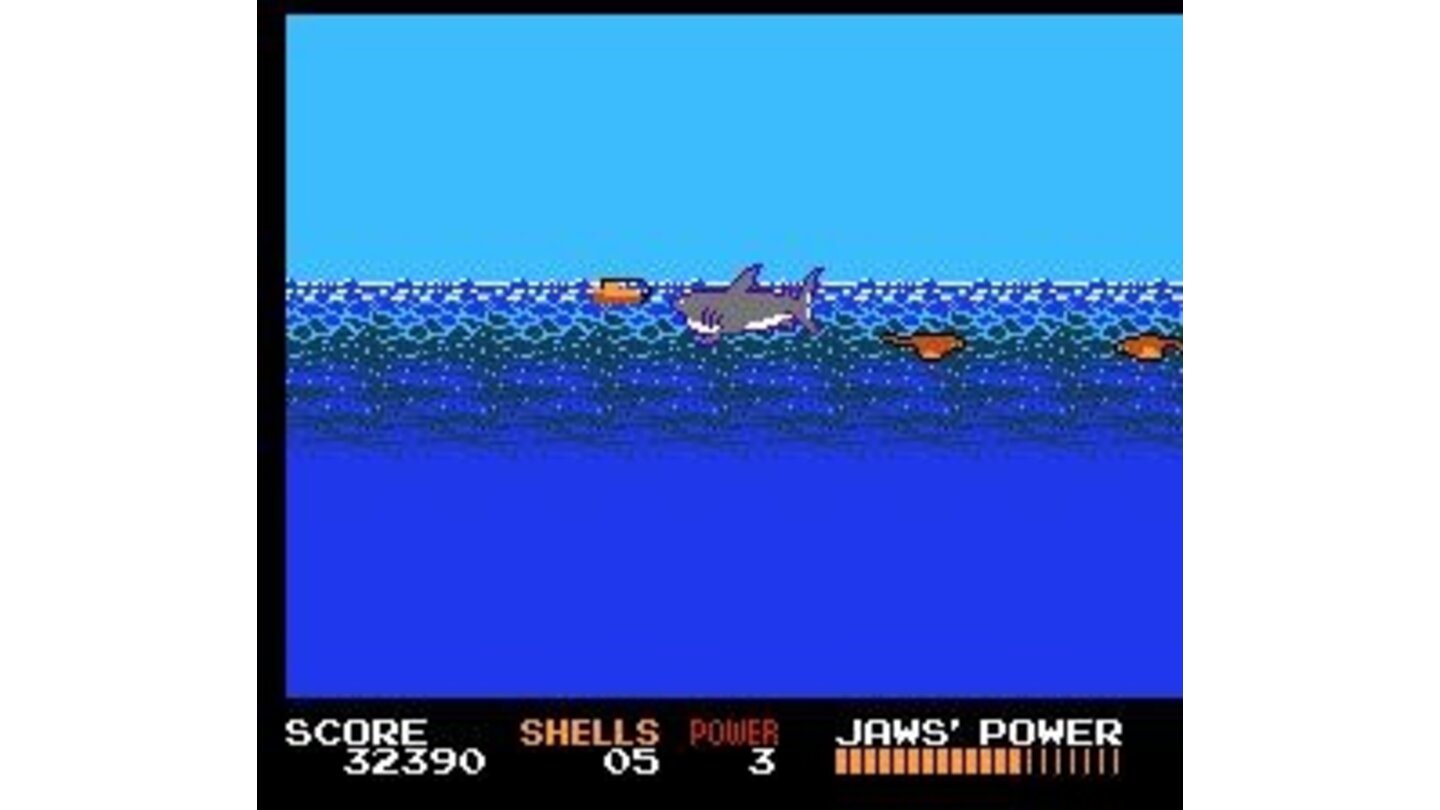 After he takes down your boat, it's strictly man-to-shark