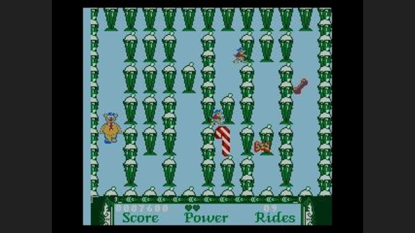 Amazing Maze: Walk around obstacles (and collect extras).