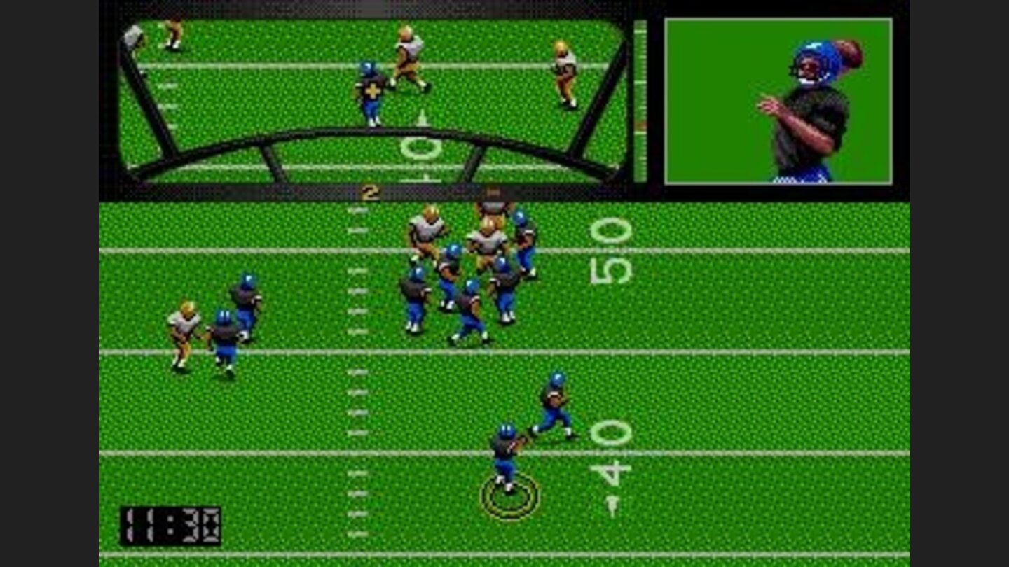 Use the passing window to direct your passes