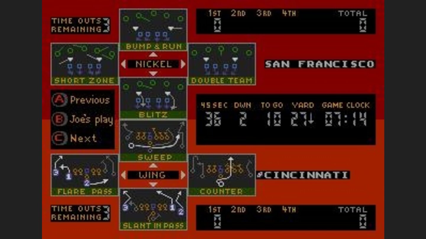 Select your scheme from the playbook