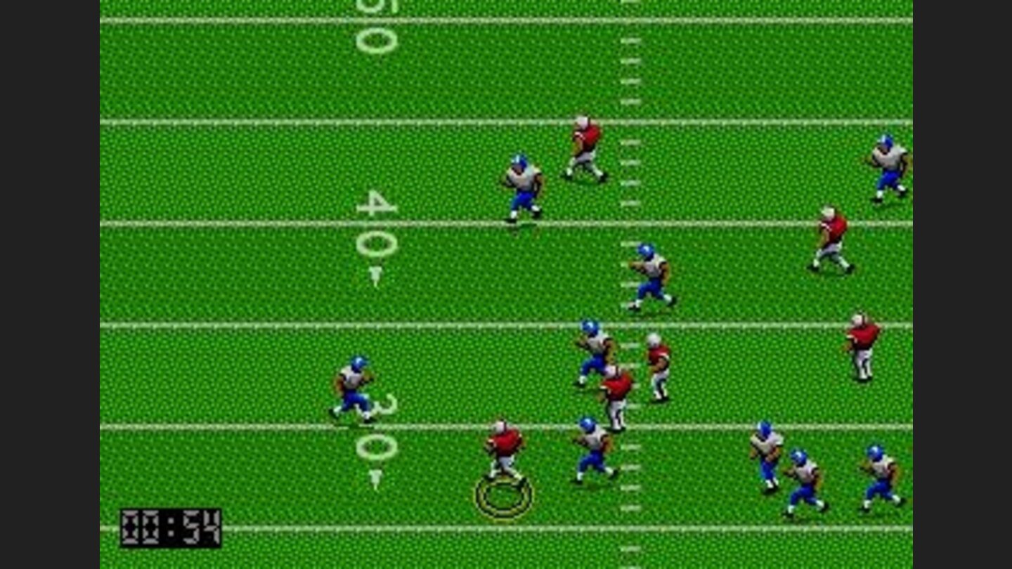 Rushing through the defense