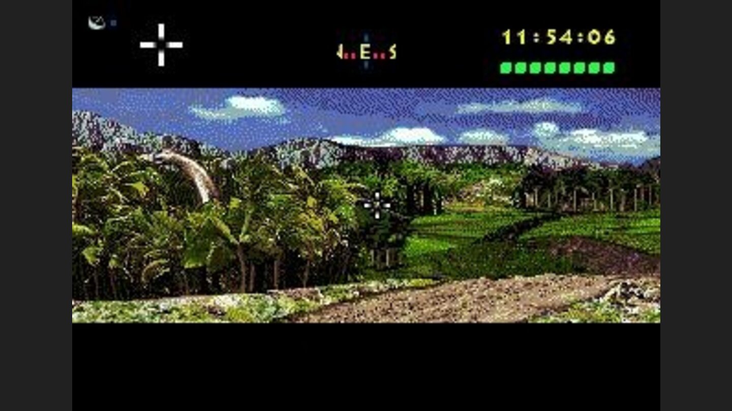 Brachiosaurs in the background.