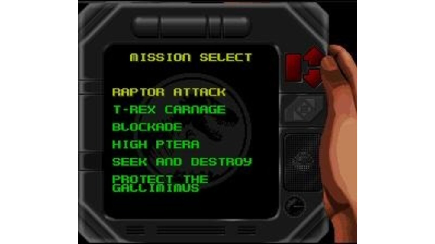 The nifty mission selector.
