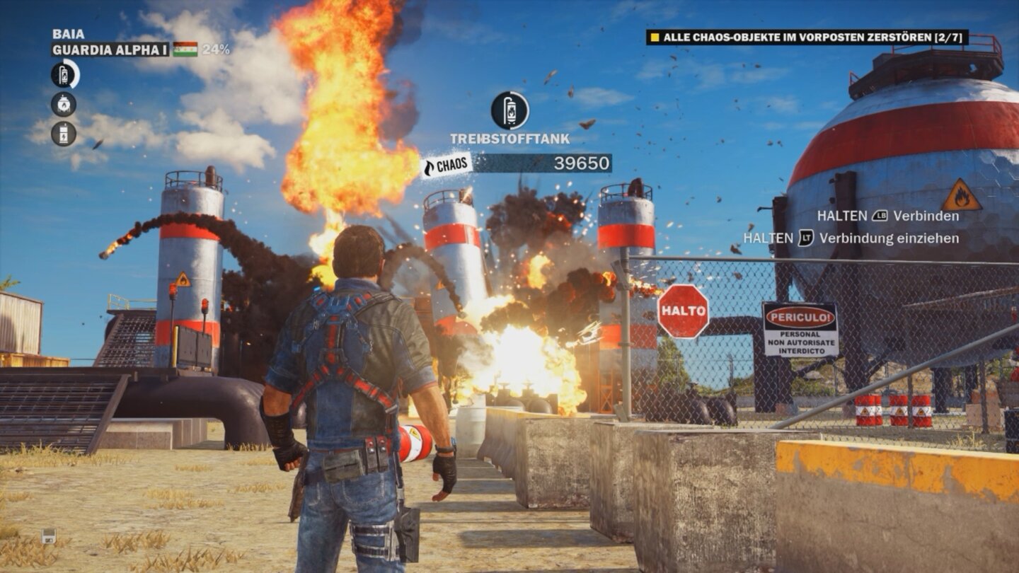 Physik in Just Cause 3