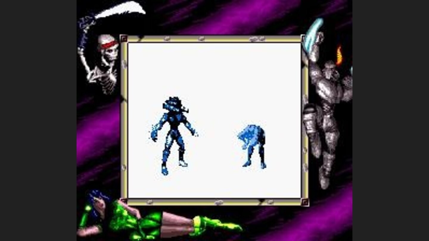 Fulgores double-cannon tank (a finishing move) returns in Game Boy version with the same power and impact.