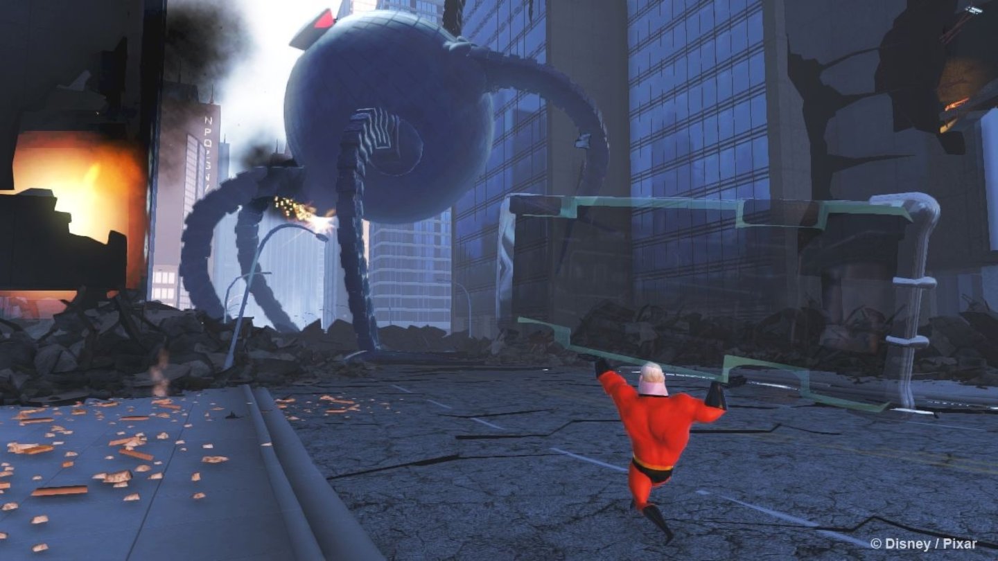 Kinect RushIm Spielverlauf lassen sich auch die Helden aus der Filmvorlage als spielbare Charaktere freischalten.
