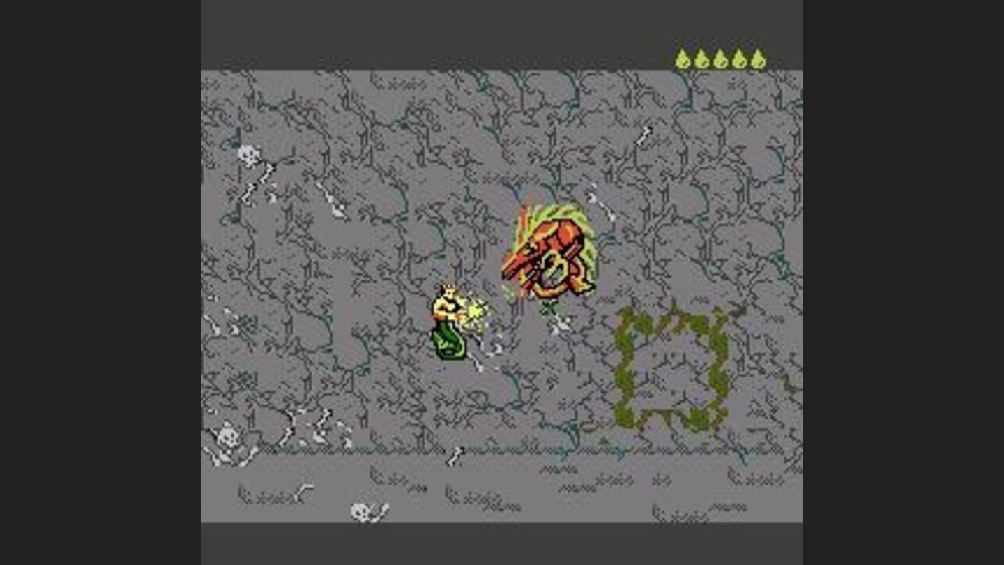 Another tough boss with homing projectiles.