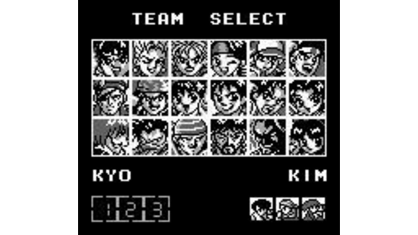 Saisyu, Rugal and Nakoruru are selectable with cheat codes.