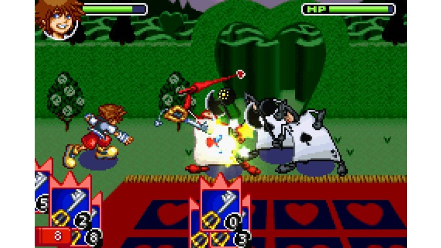Kingdom Hearts Chain of Memories GBA 6
