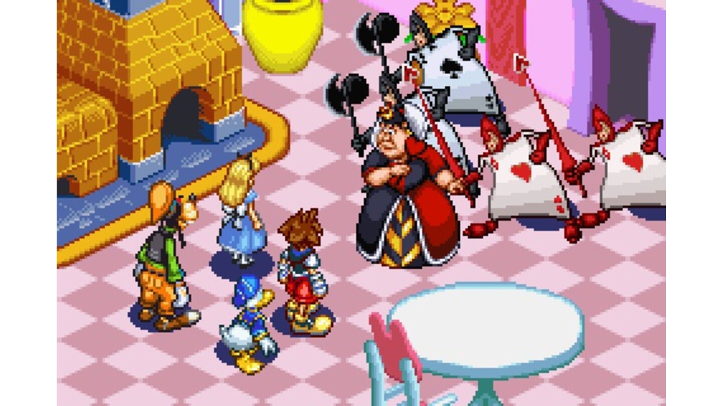 Kingdom Hearts Chain of Memories GBA 7