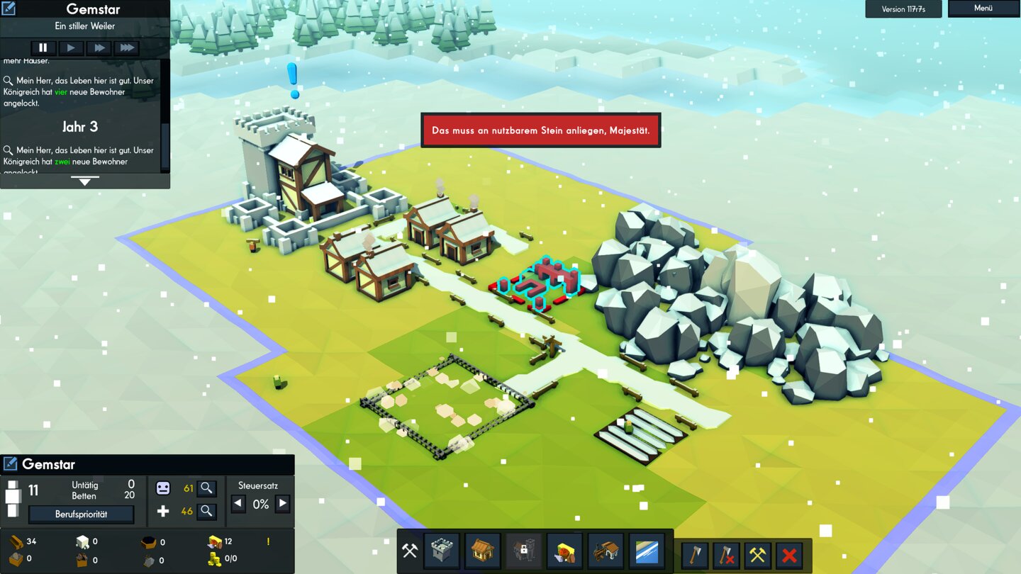 Kingdoms and Castles - Screenshot