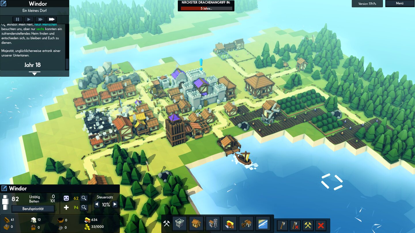 Kingdoms and Castles - Screenshot