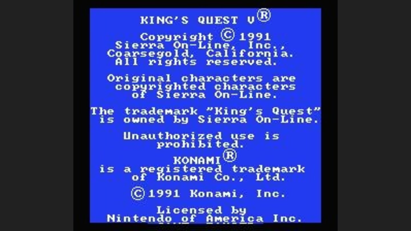 What the... is THIS the title screen?!