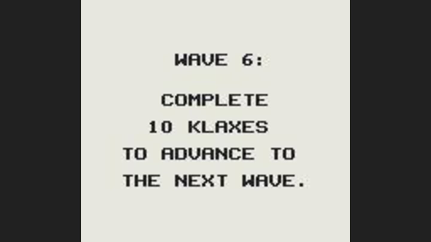 Beginning of a wave (U.S. version)