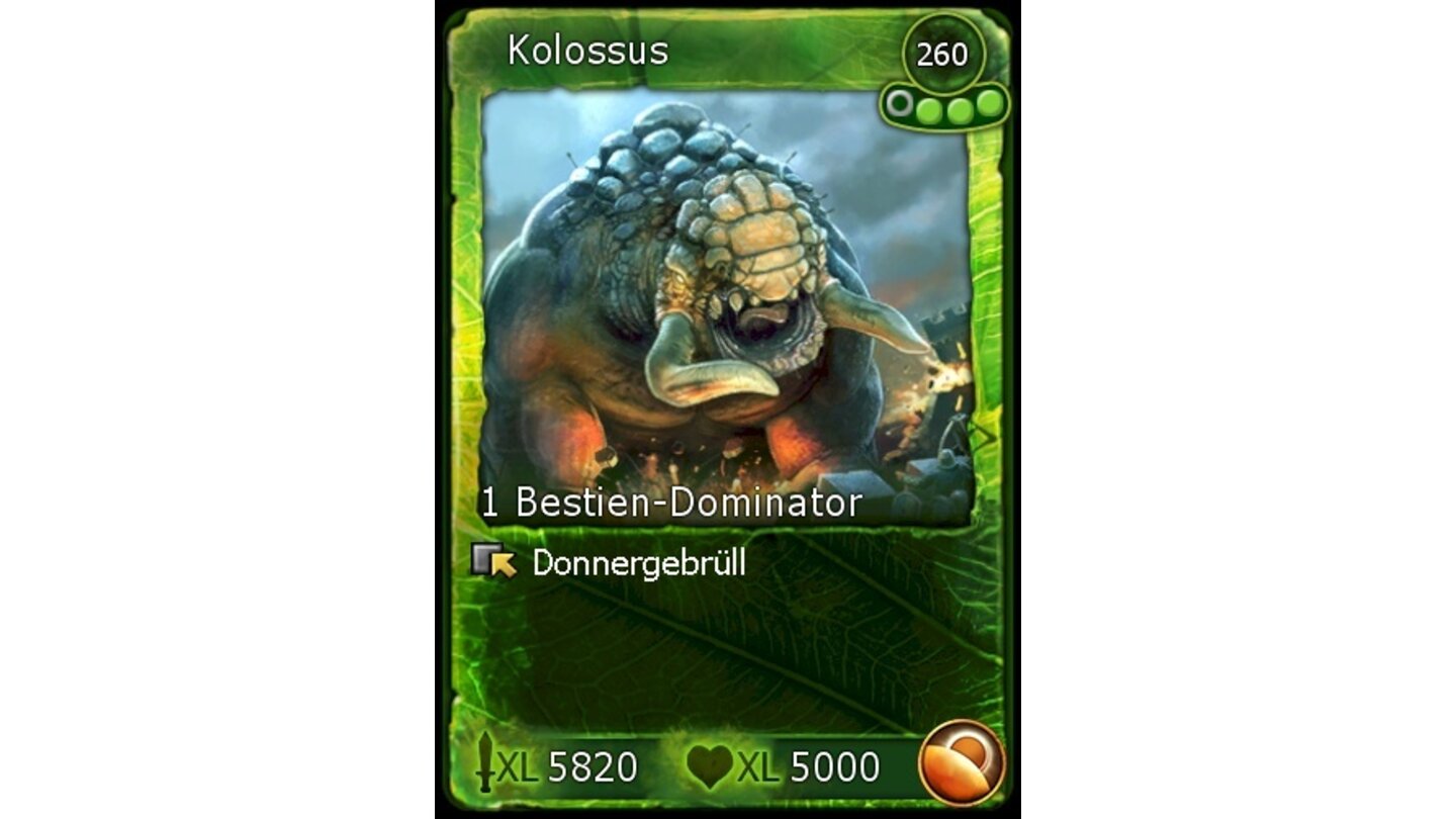 Battleforge - Natur-Deck: Kolossus