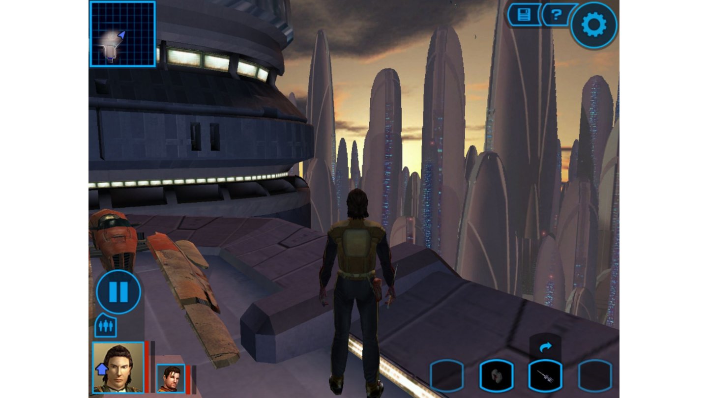 Star Wars: Knights of the Old Republic - Screenshots der iPad-Version