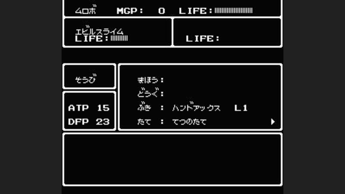 Checking your eqipment before combat...