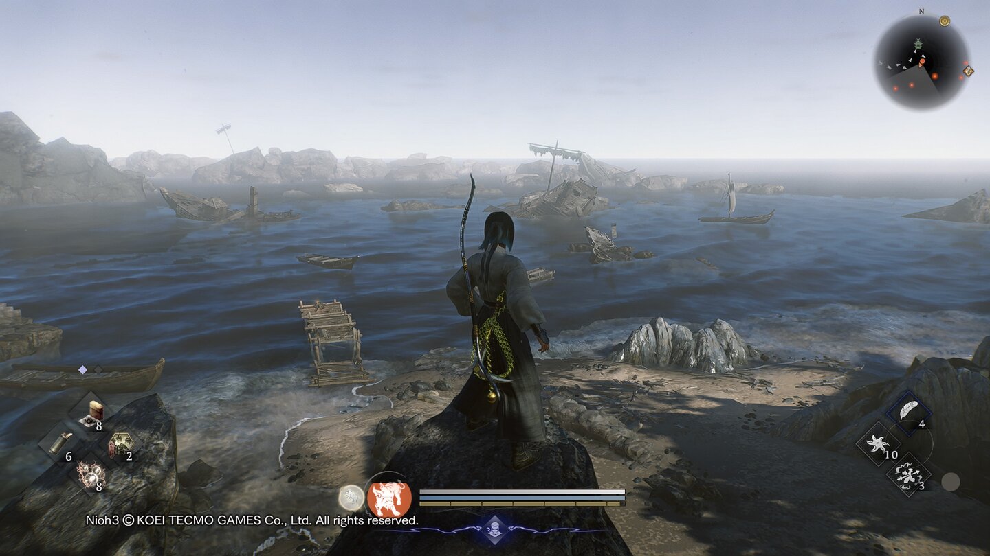 Nioh 3: Die Umgebungen in Nioh 3 sind vielseitig.