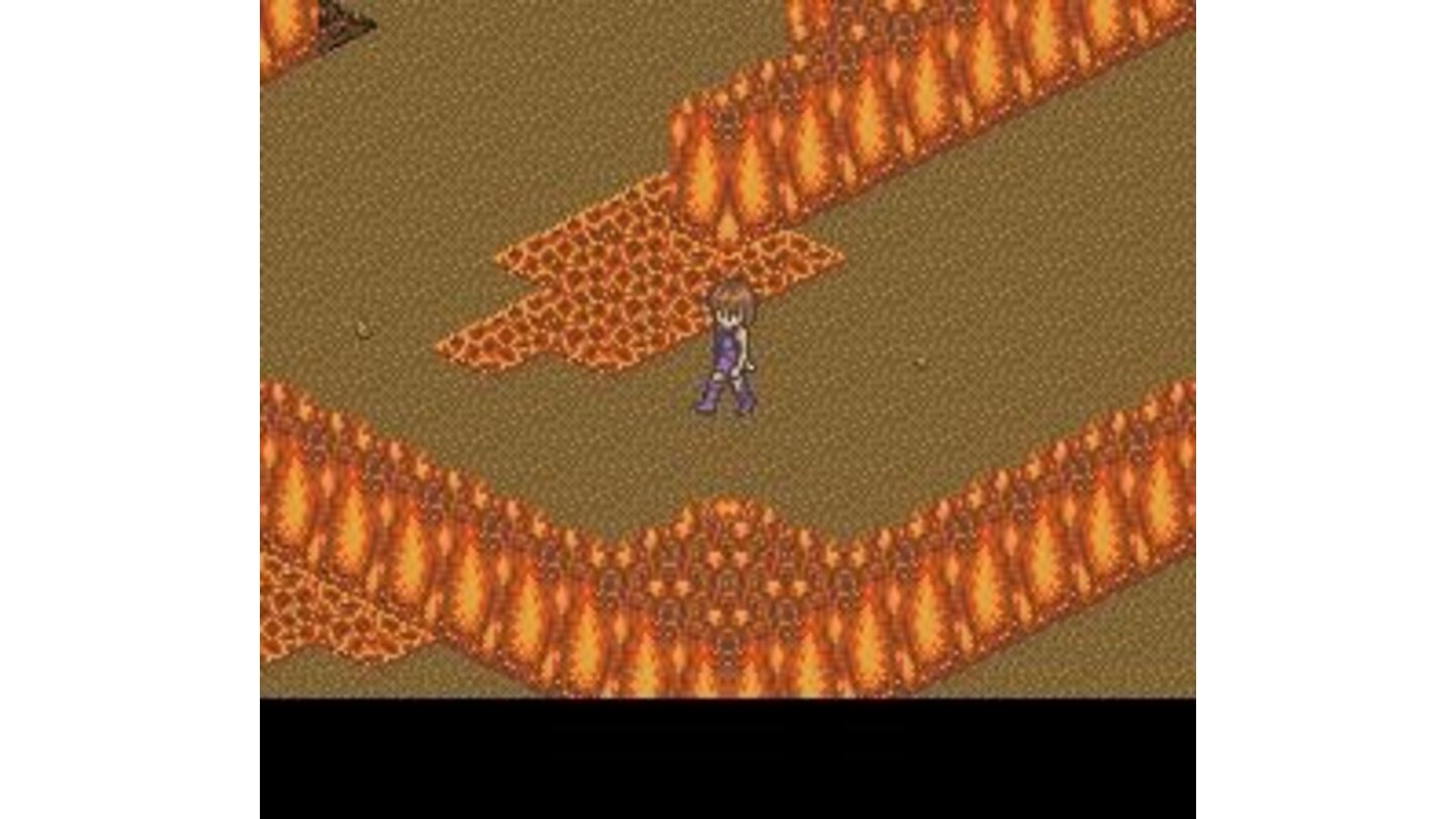 A lava level