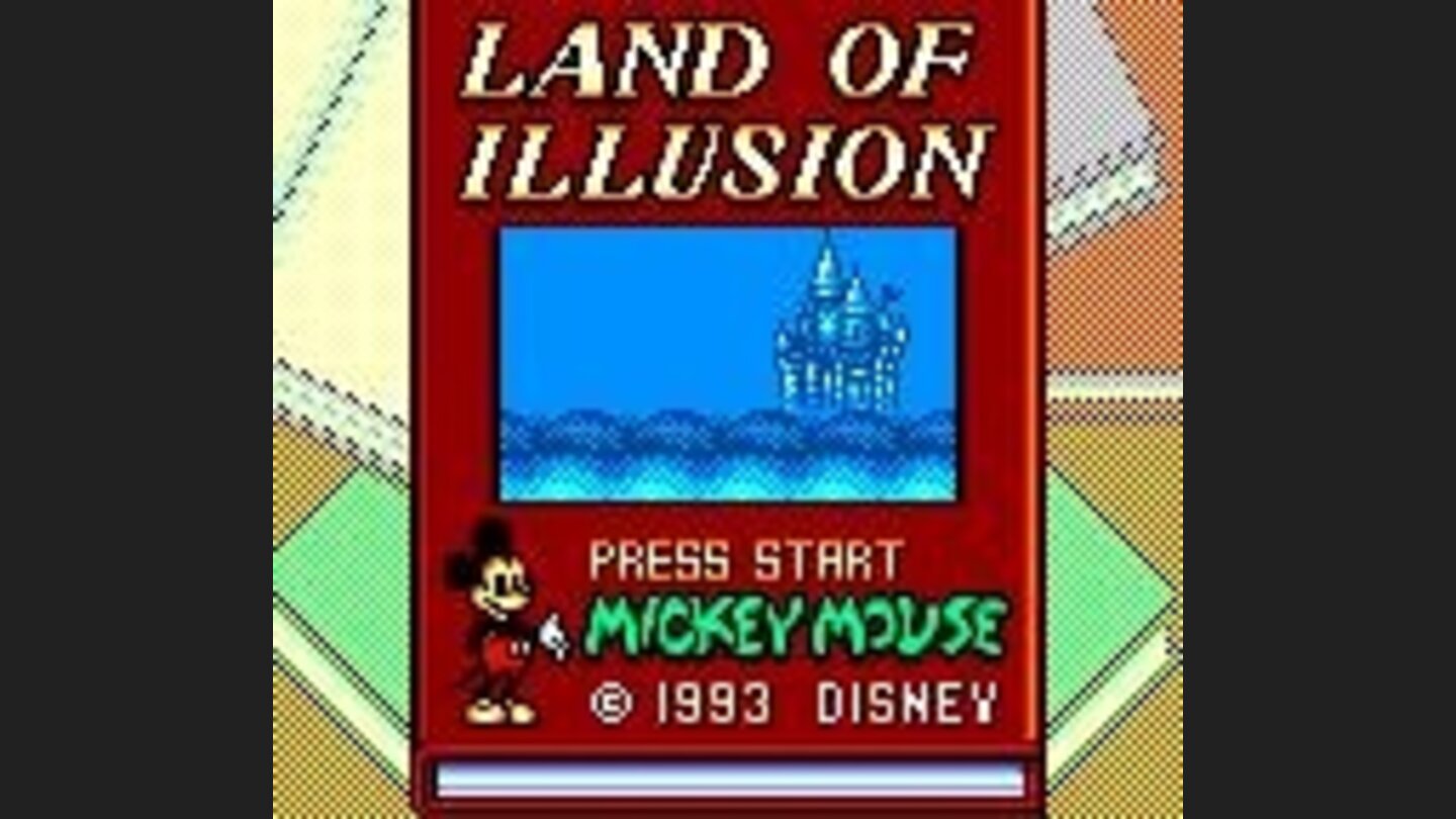 ...to become the title screen