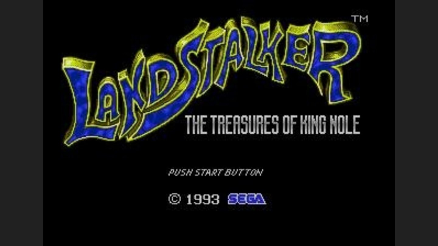 Title screen.