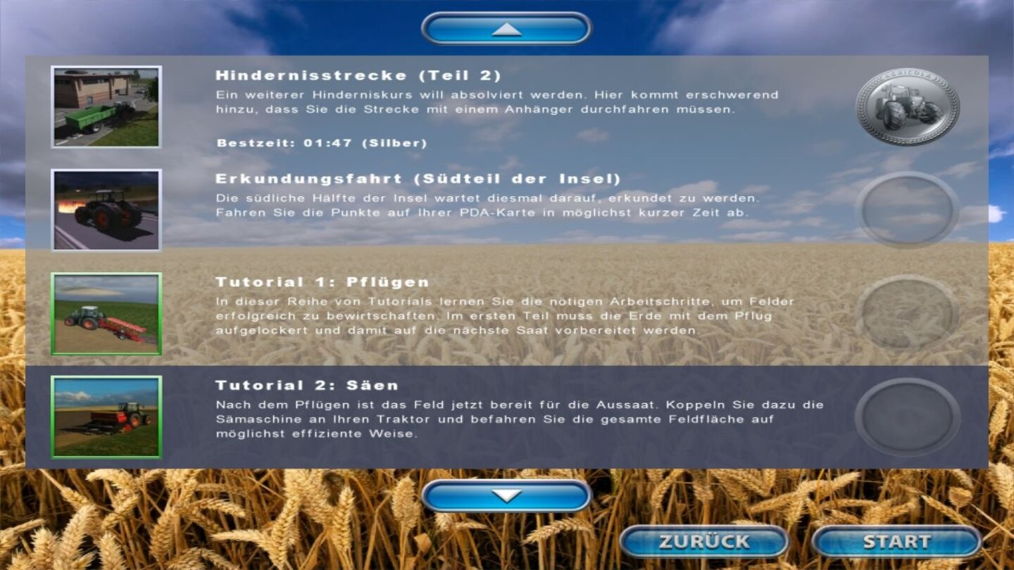 Landwirtschafts Simulator 2009 - Bilder aus der Testversion