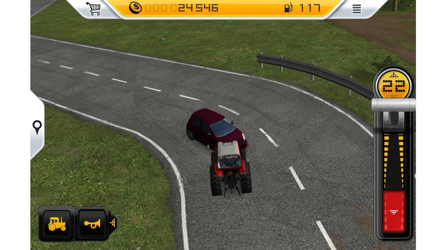 Landwirtschafts Simulator 2014Dinge wie ein Schadensmodell an den Fahrzeugen wurden aber ausgelassen (zum Glück für uns...)