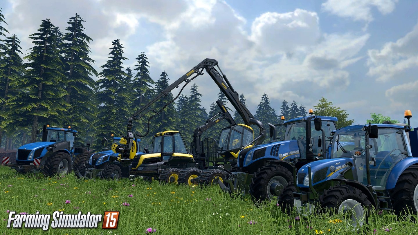 Landwirtschafts-Simulator 2015Auf der gamescom für das Publikum spielbar
