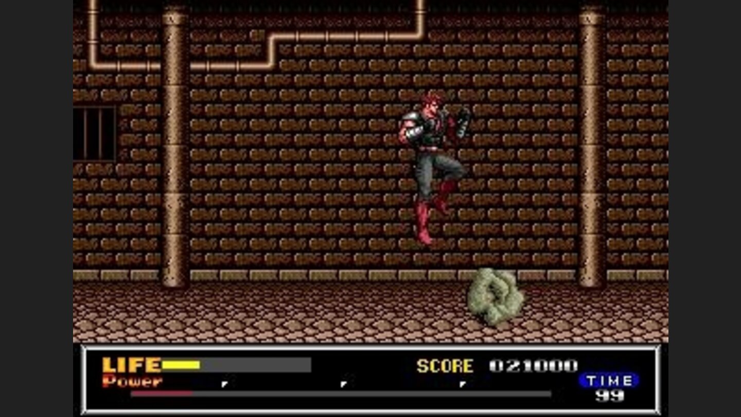 In this stage you have to dodge obstacles such as stones arrows etc.