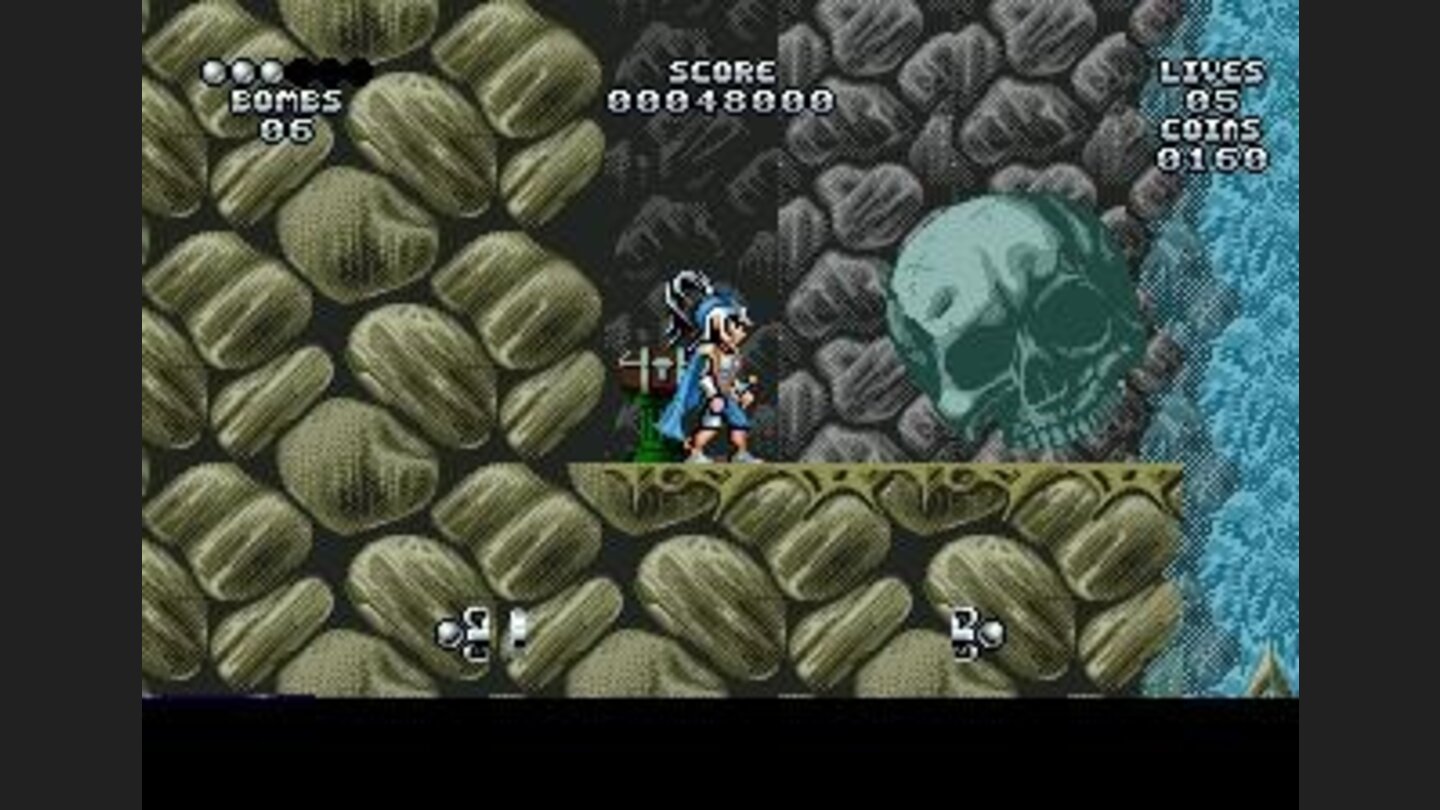 Be careful of those giant falling skulls