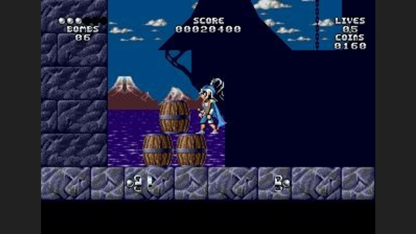 Fell on a barrel. Could be much worse