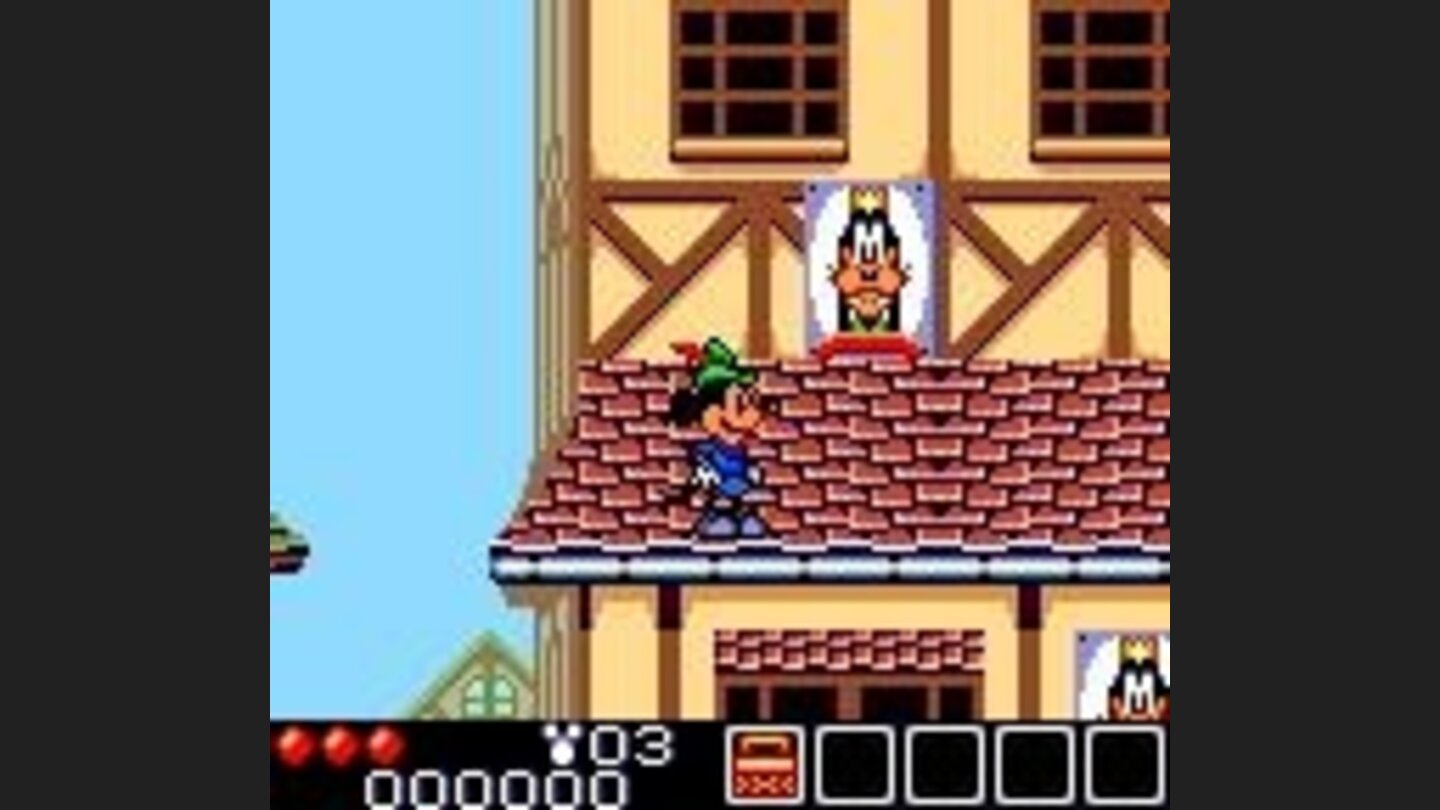 Wow! Im on a roof, and I see Goofys picture!