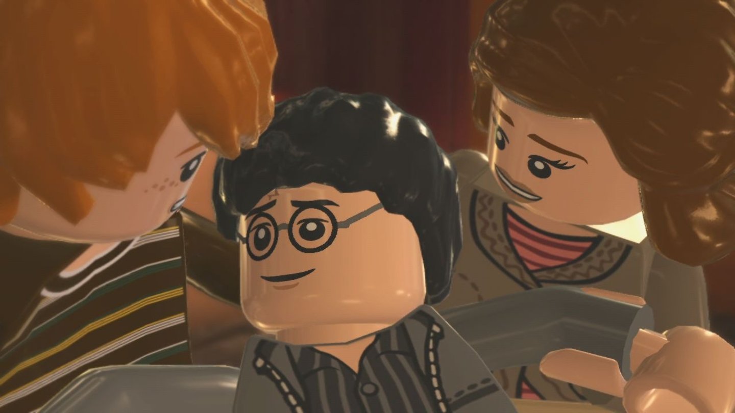 Lego Harry Potter: Die Jahre 5-7Freunde sind immer für einander da! Deswegen unterstützen Hermine und Ron ihren Freund Harry wo sie nur können.
