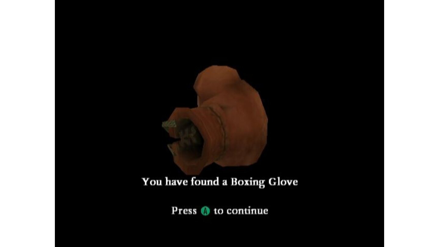 You have found a boxing glove.