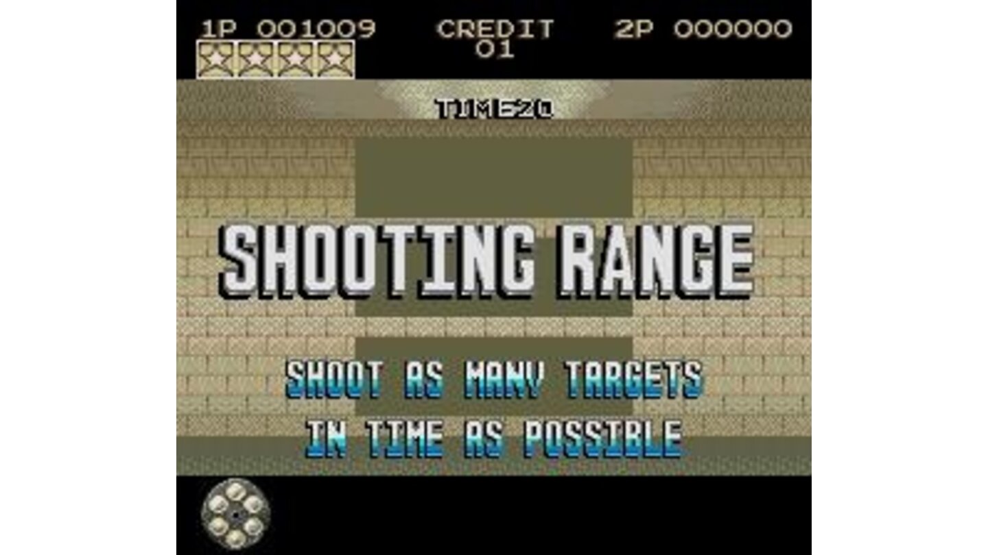 Improve your aim and your high score in the shooting range inbetween levels