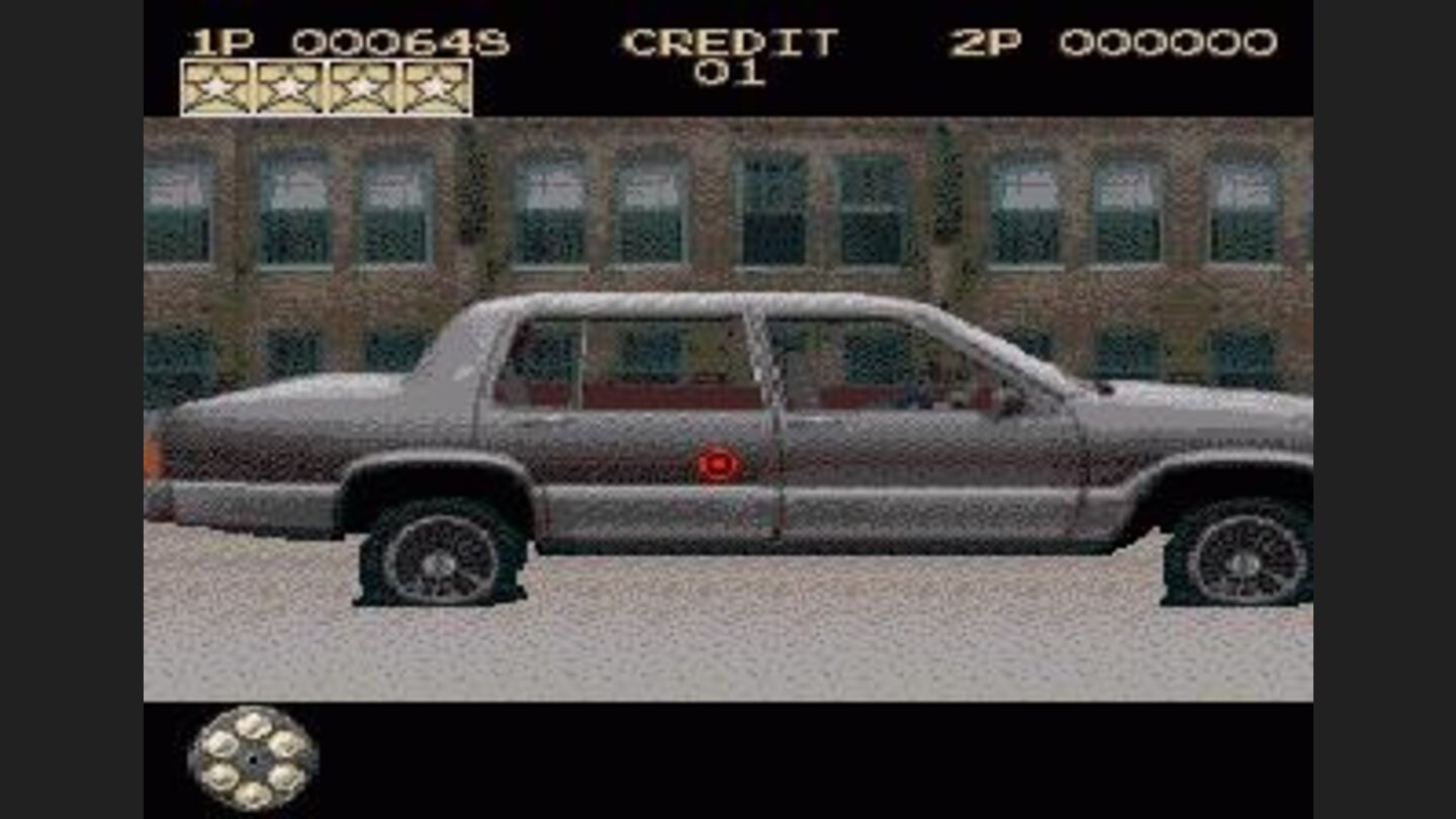 Flatten their tires.