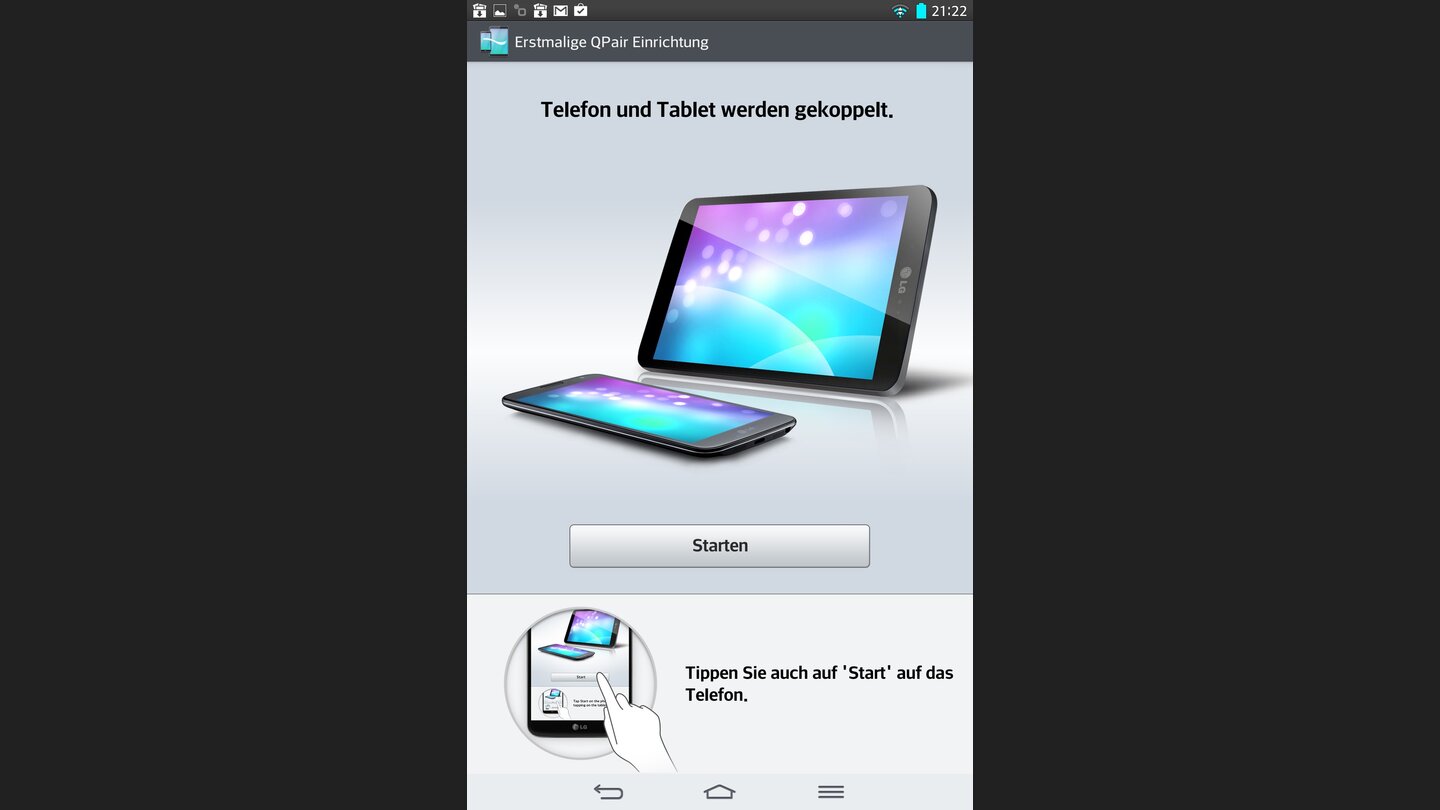 LG G Pad 8.3 - QPair Screenshot