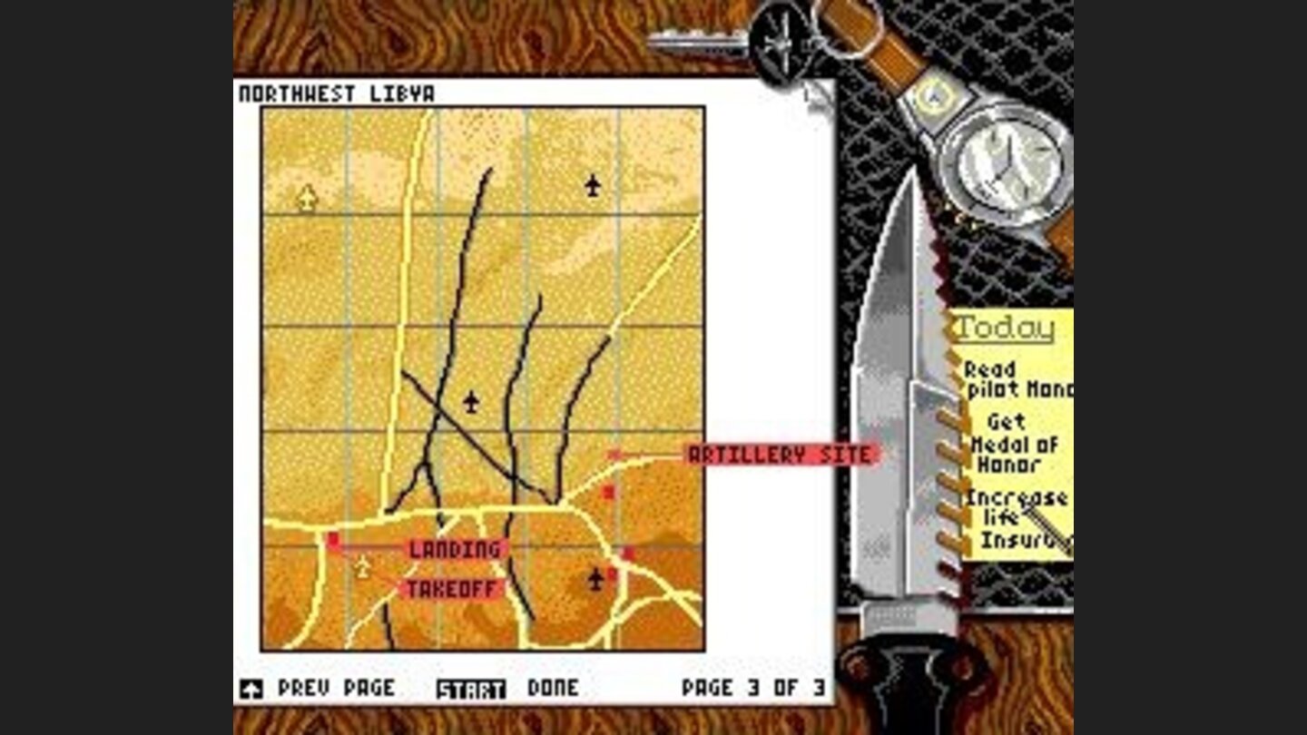 Mission map