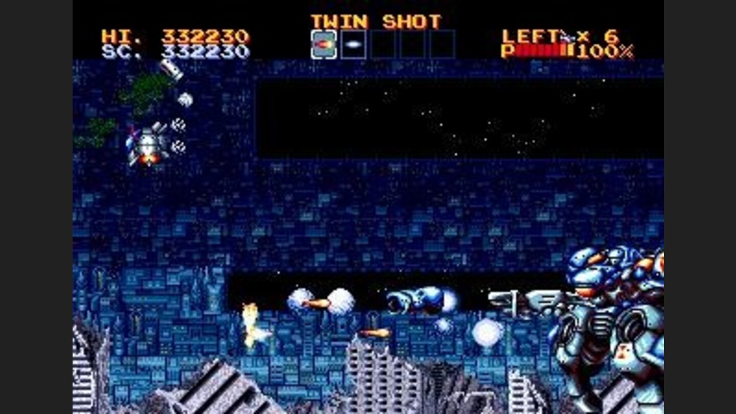 Fighting huge robots at the bottom