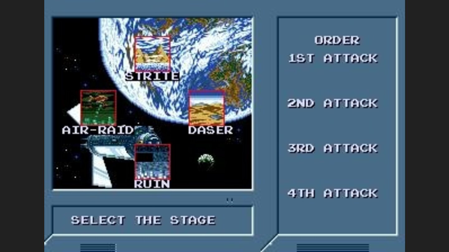 Selecting the missions