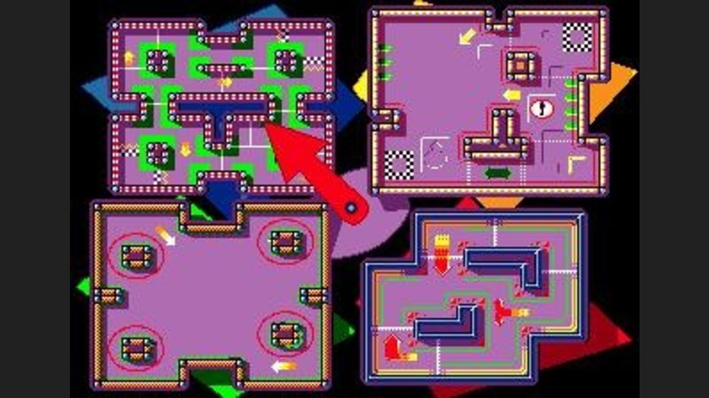 Choosing a mini game location