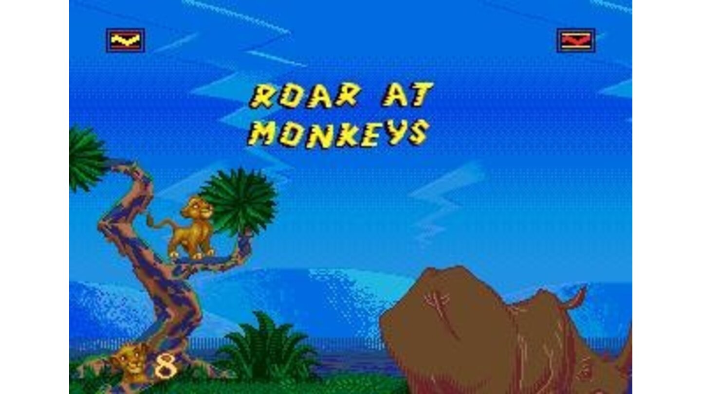 Roar At Monkeys - a hilarious level