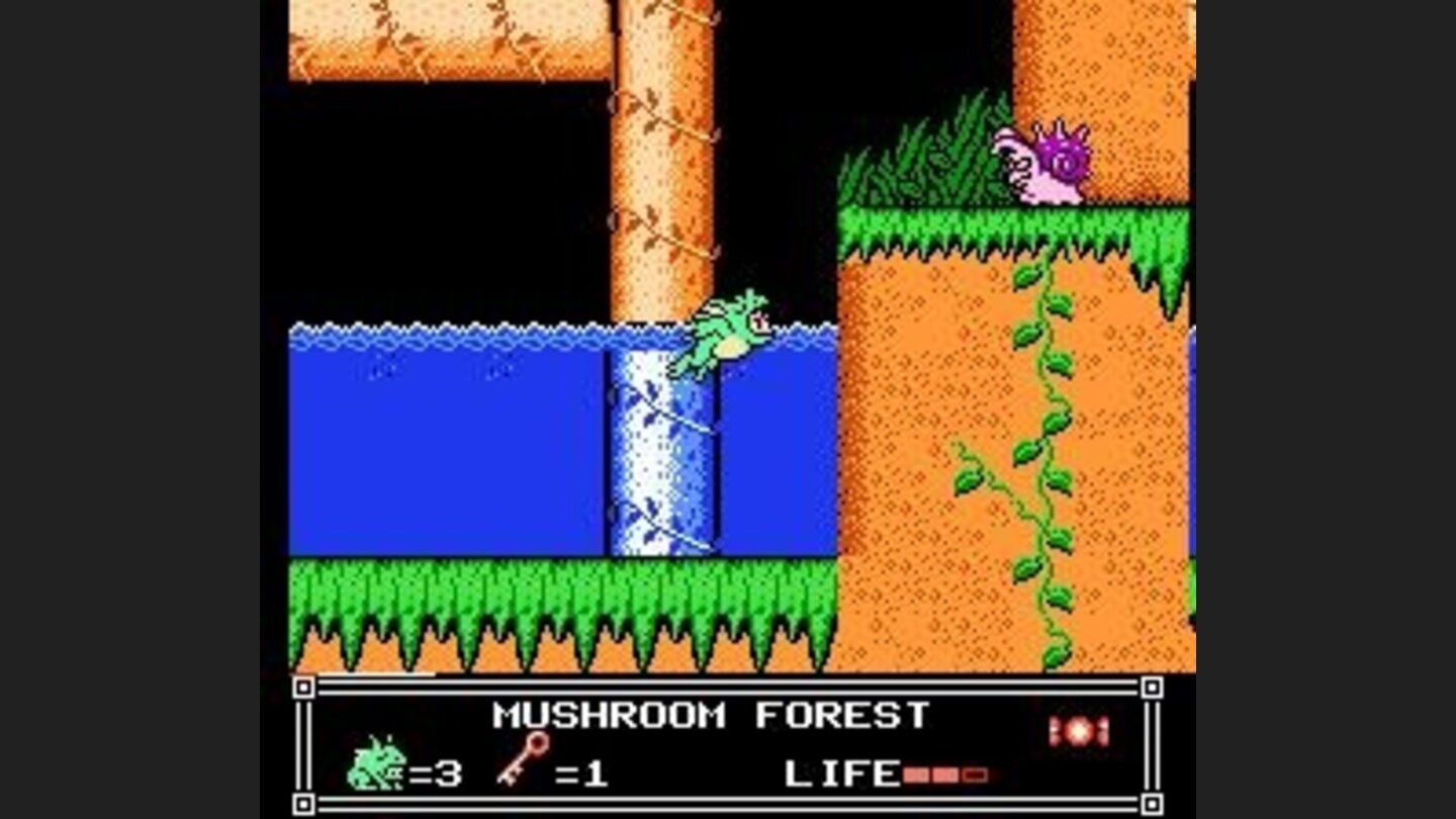 Little Nemo wearing a frog