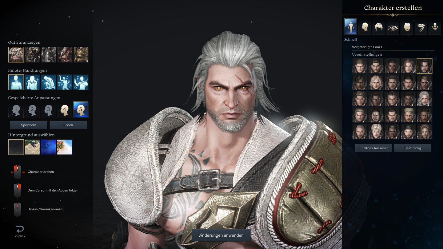 Lost Ark Presets - Geralt