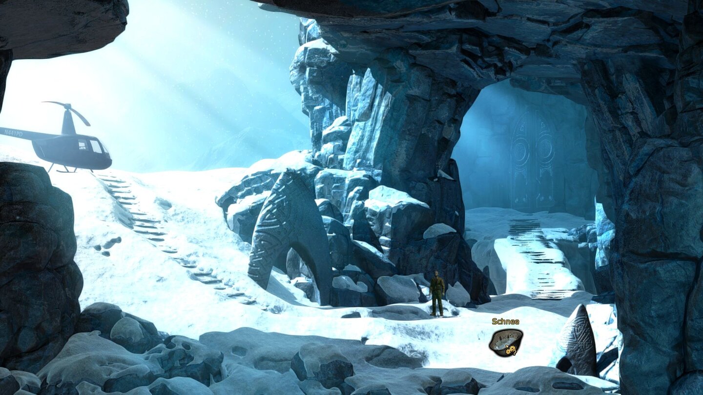 Lost Horizon 2Einige Umgebungen wie diese Eishöhle sehen ordentlich aus.