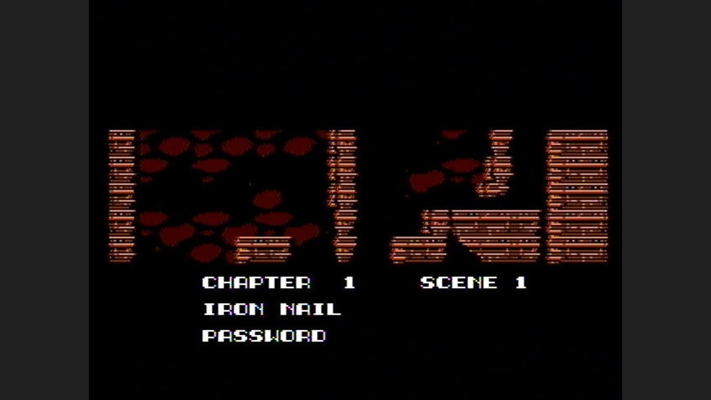 Starting the first level