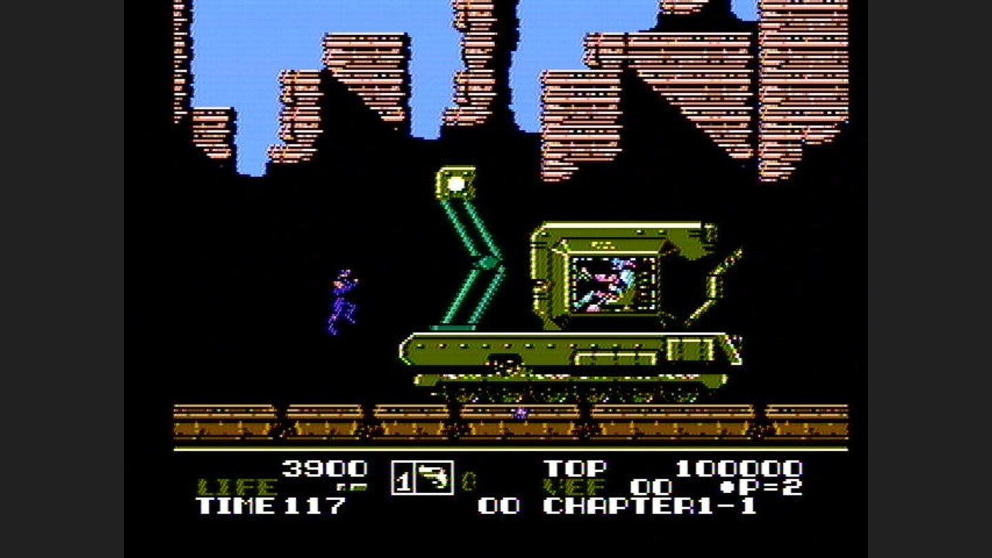 A large end of level boss