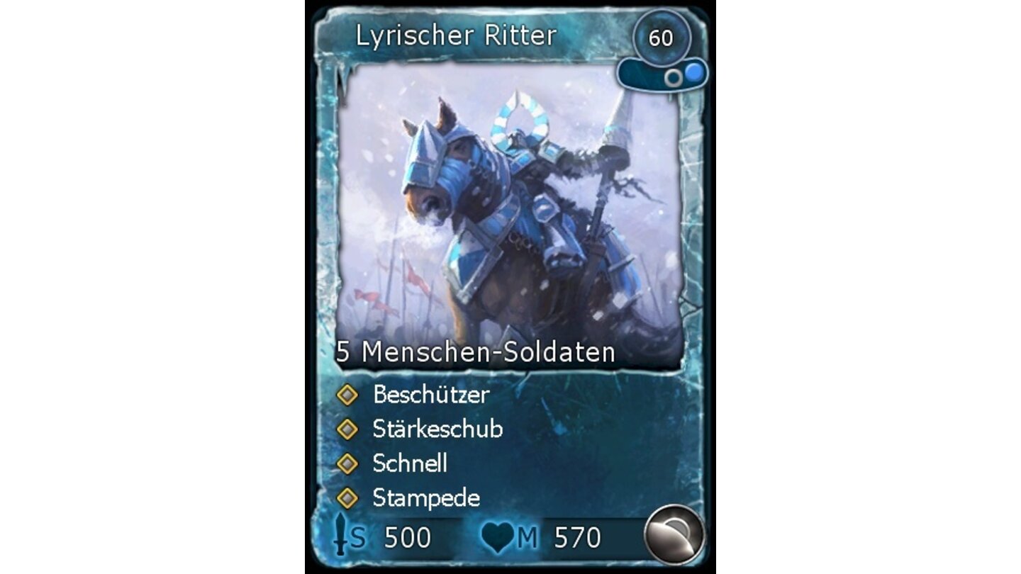 Battleforge - Frost-Deck: Lyrischer Ritter