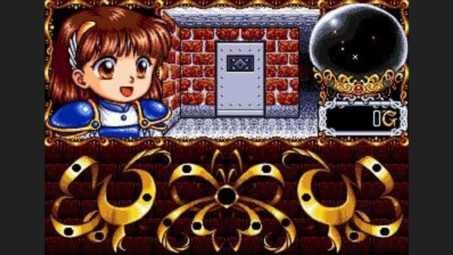 Arle sees a door