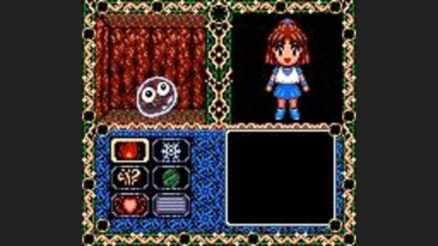 Choosing a magic spell in battle